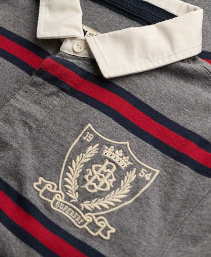 Antique Grey Marl Stripe