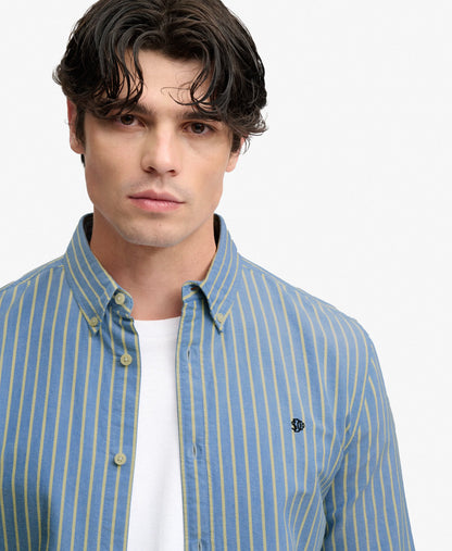 Broker Navy Lemon Stripe