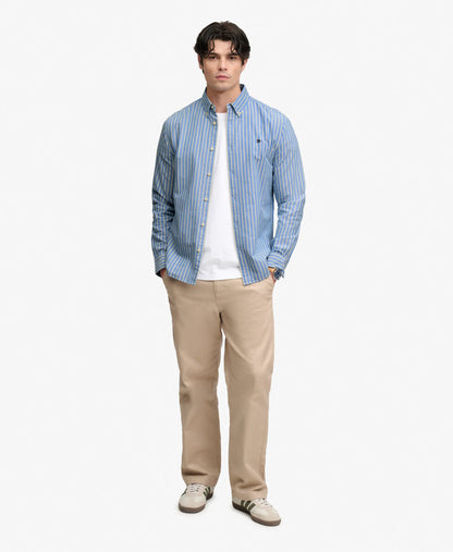 Broker Navy Lemon Stripe