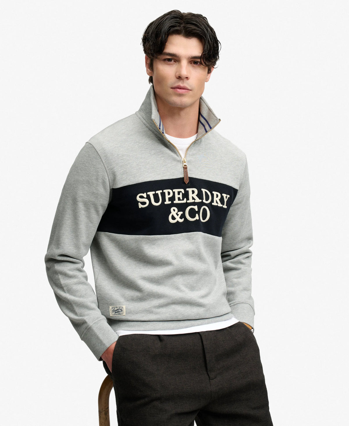 GREY MARL/ECLIPSE NAVY