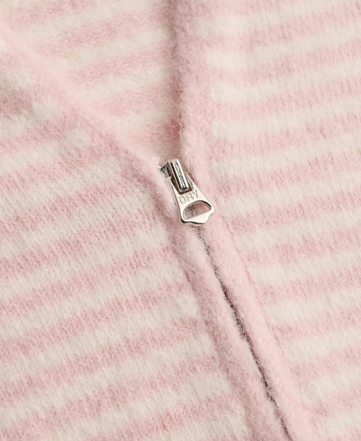 Pale Pink/Off White Stripe