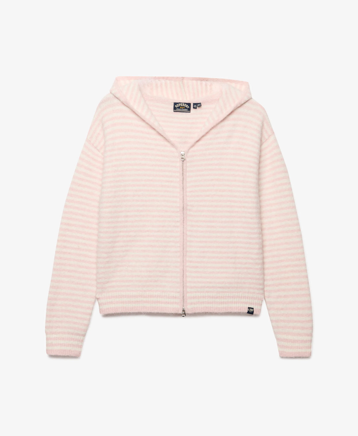Pale Pink/Off White Stripe