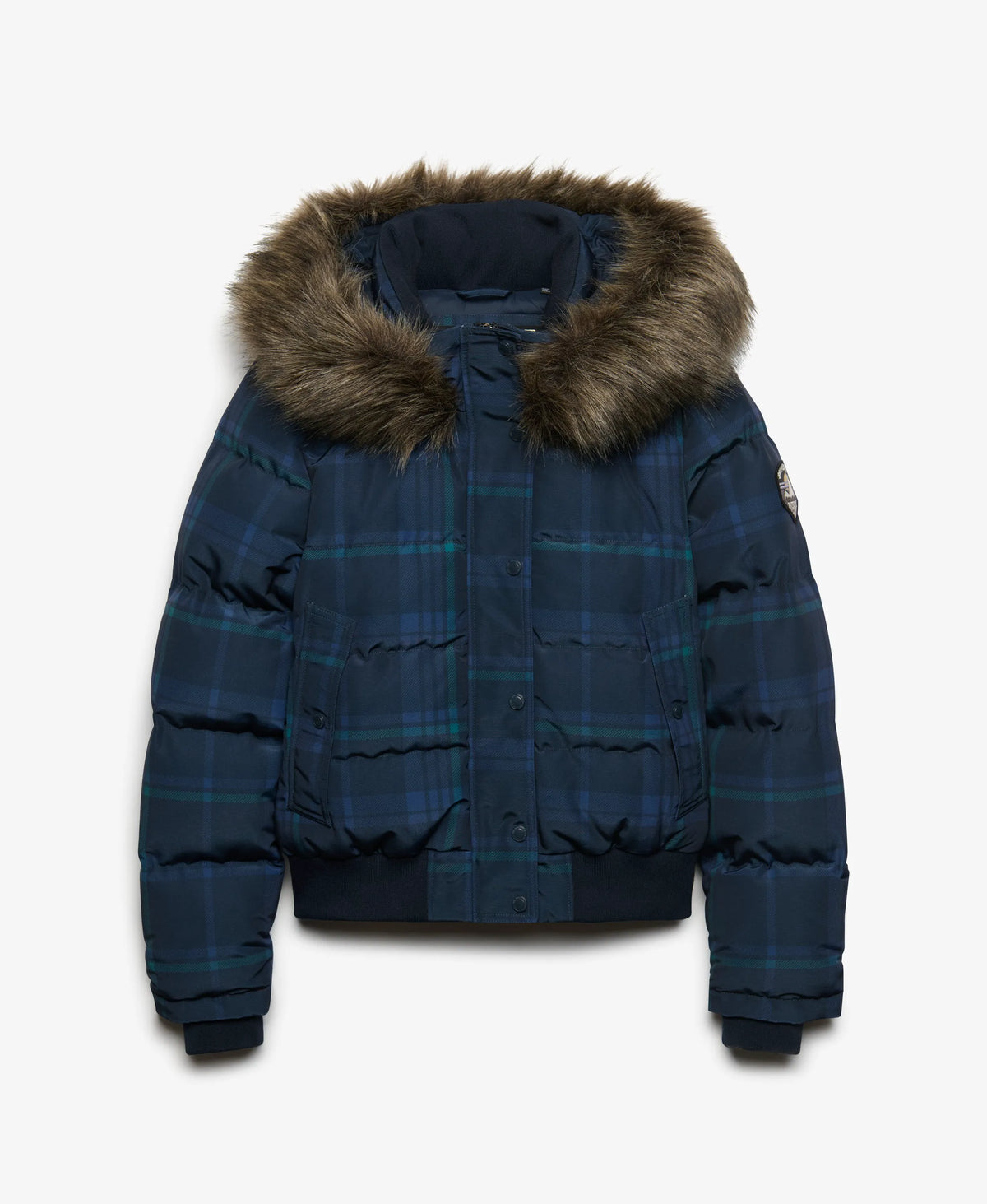 Blue/Green Large Check