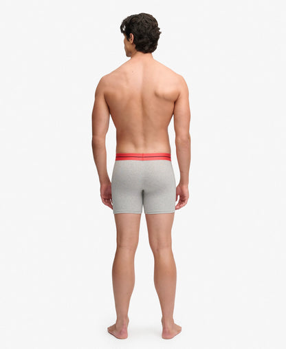 Black/Bold Orange/Grey Marl