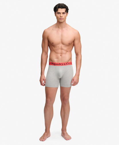 Black/Bold Orange/Grey Marl
