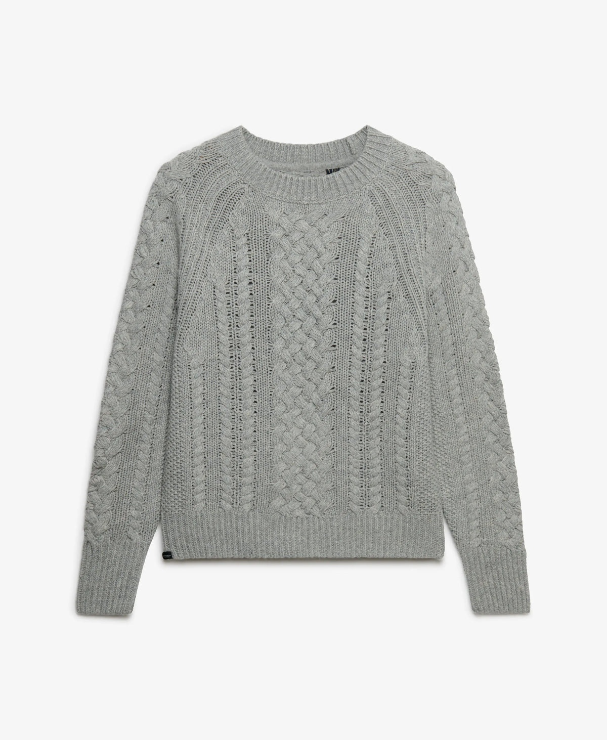 Wool Blend Mixed Stitch Jumper