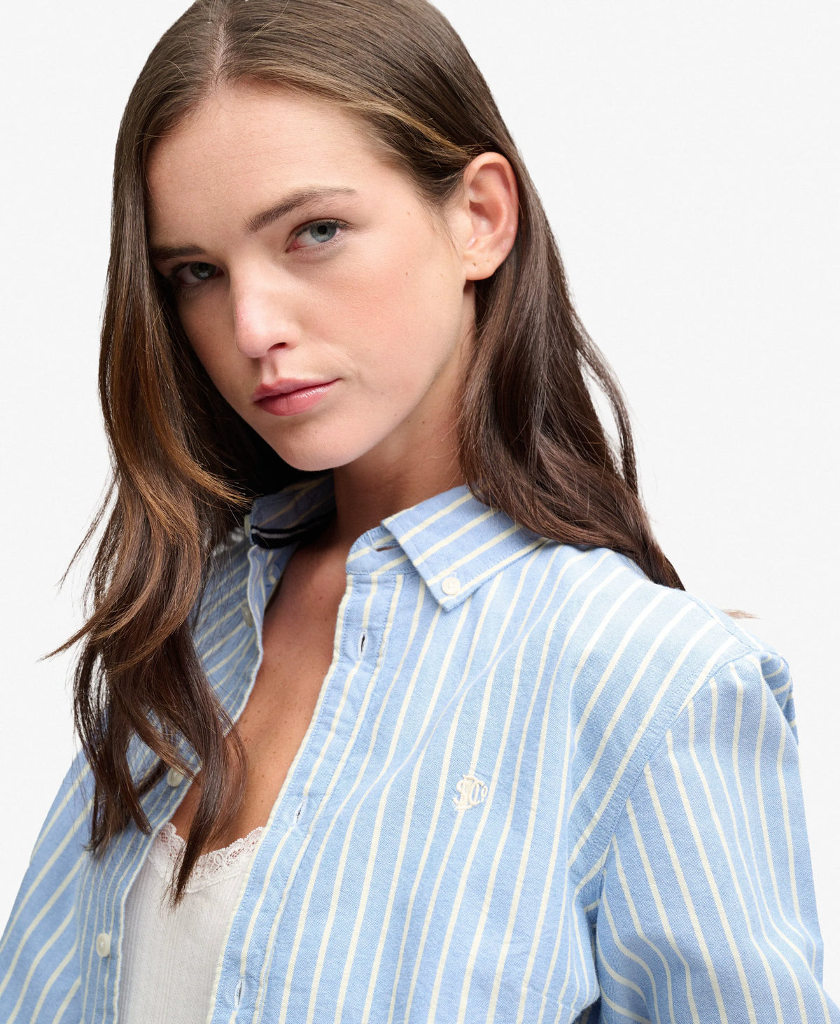 Broker Stripe Navy/ Lemon