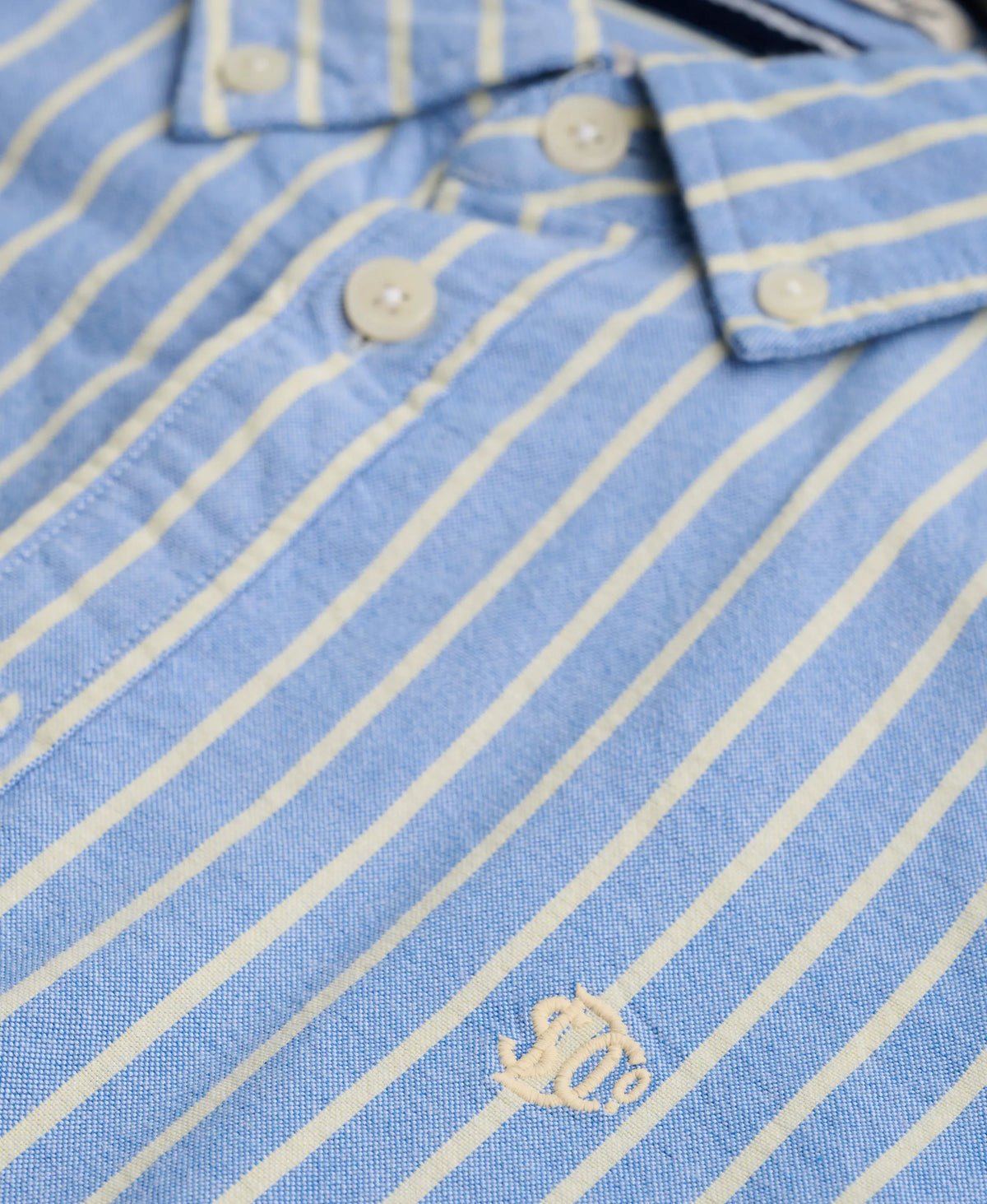 Broker Stripe Navy/ Lemon