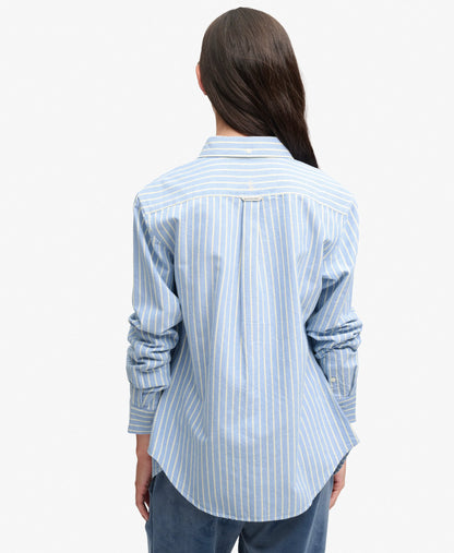 Broker Stripe Navy/ Lemon