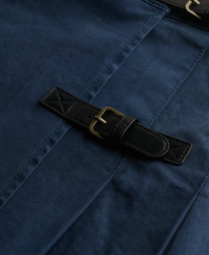 Athletic Essentials Denim Pleated Skirt