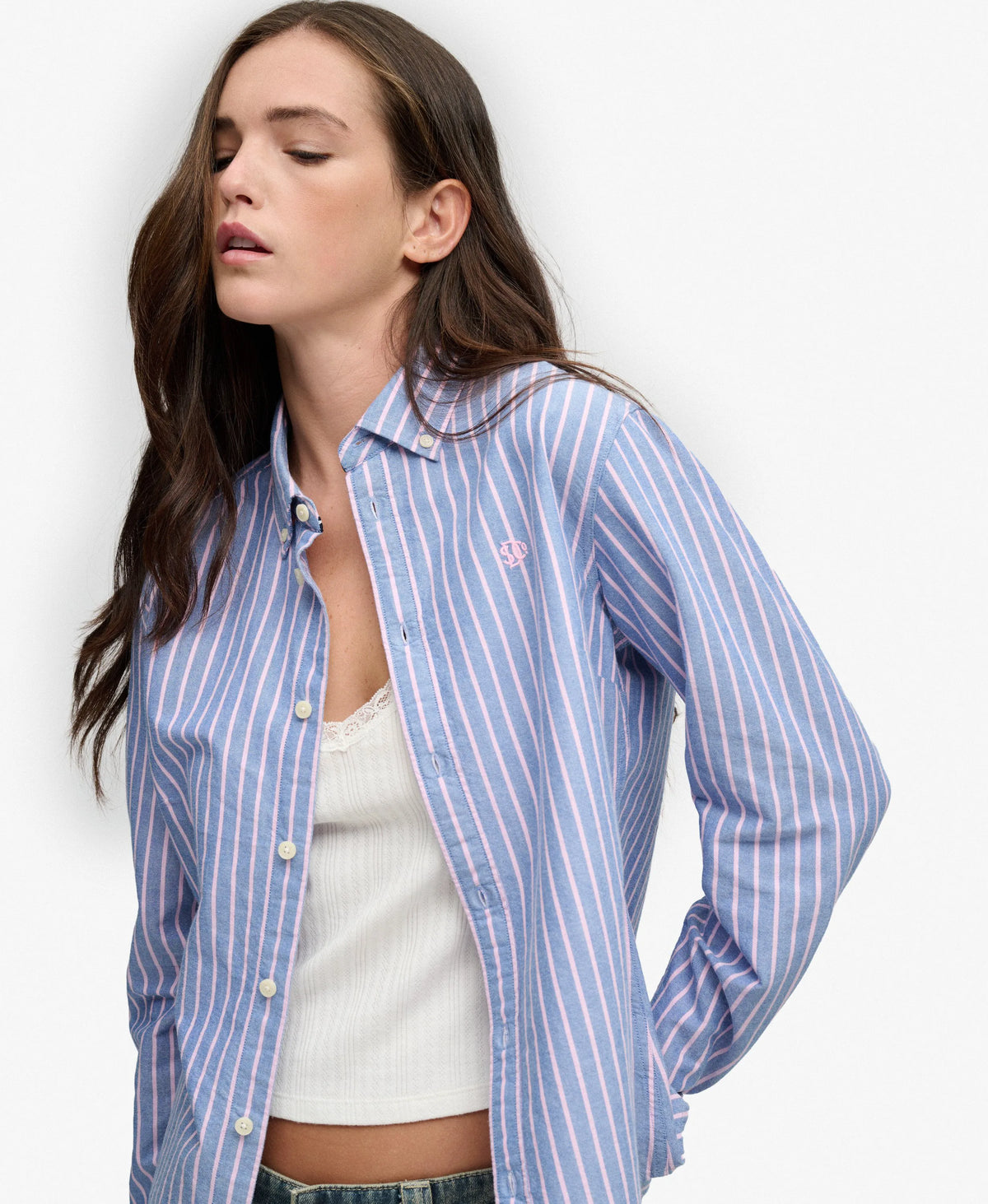 Broker Navy/Pink Stripe/Tonal