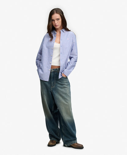 Broker Navy/Pink Stripe/Tonal