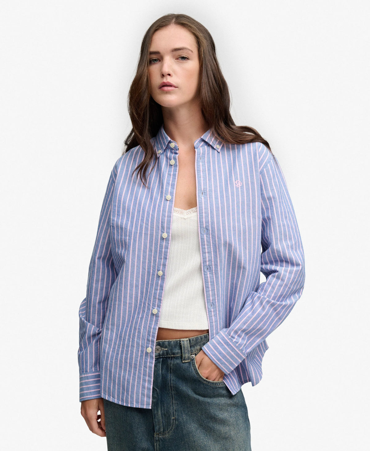 Broker Navy/Pink Stripe/Tonal