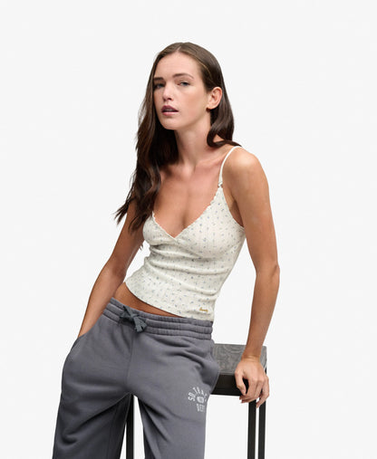 Off White Ditsy Floral