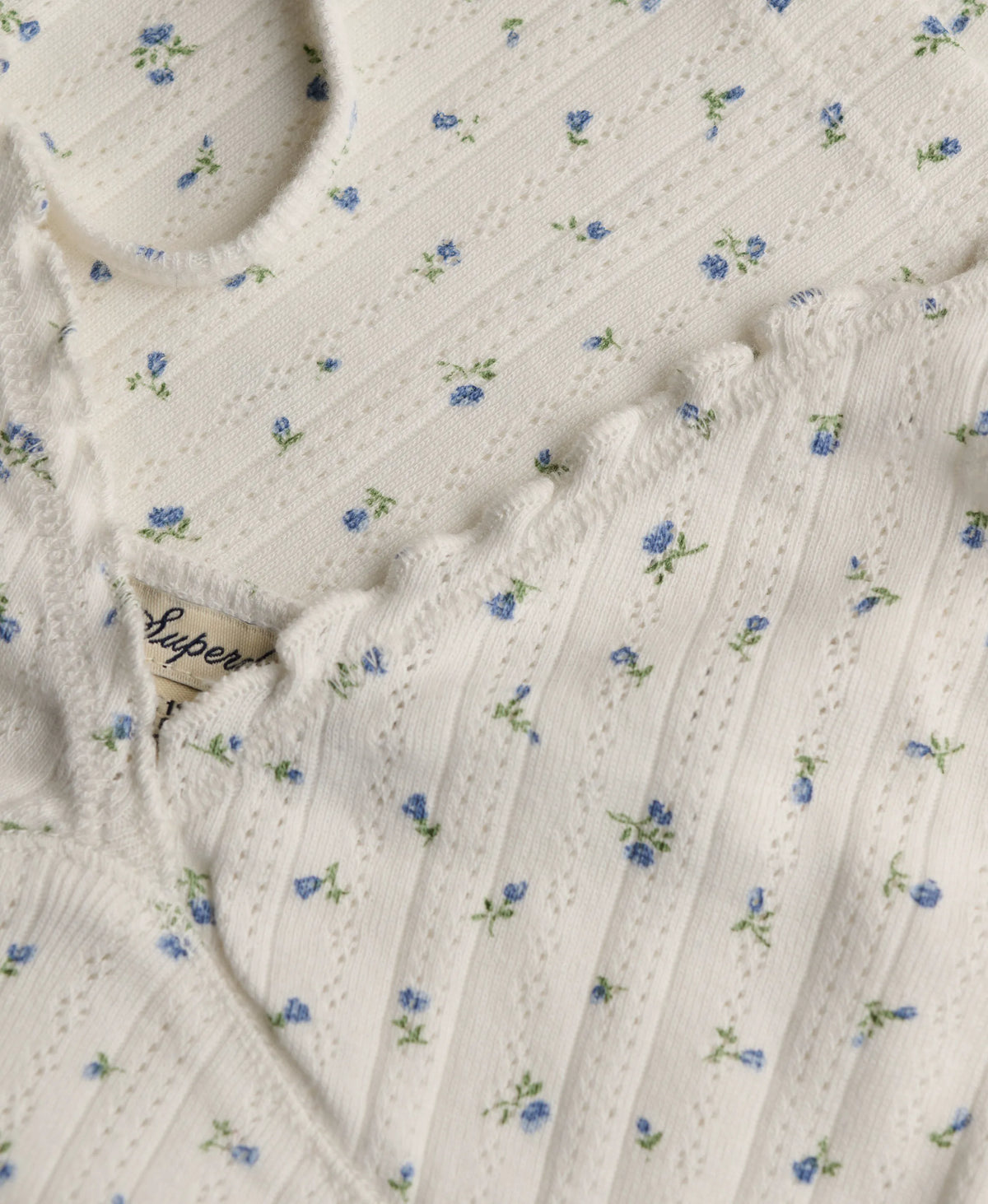 Off White Ditsy Floral