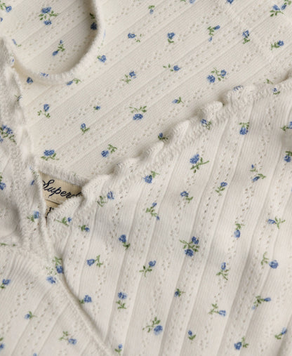 Off White Ditsy Floral