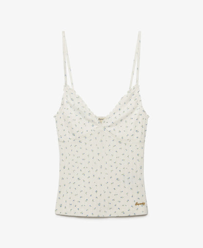 Off White Ditsy Floral