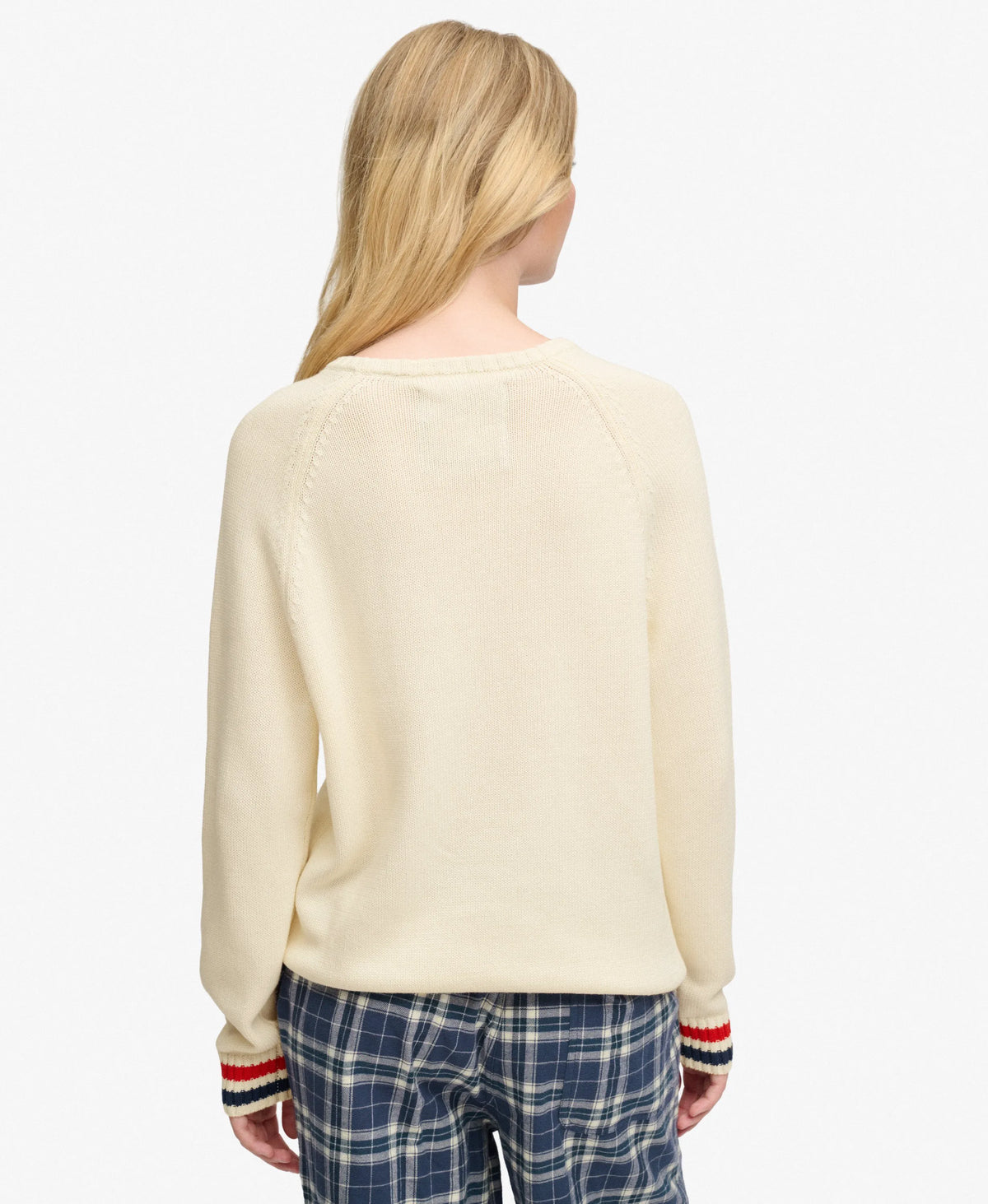 Slouchy Intarsia Graphic Knitted Jumper