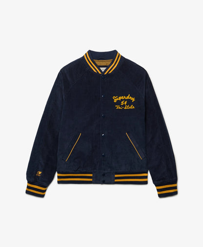 Cord Varsity Bomber Jacket