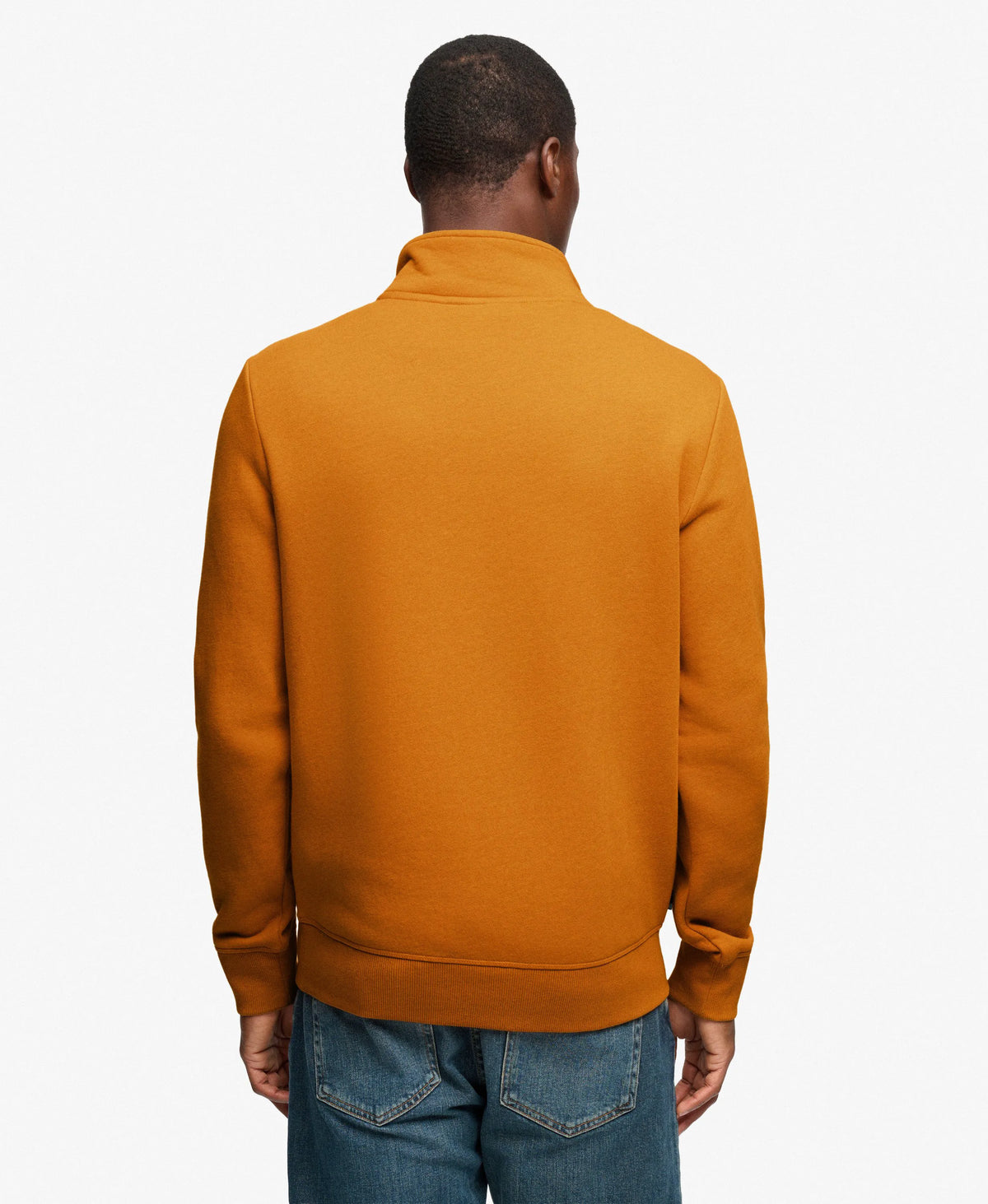 Vintage Logo Embroidered Half Zip Sweatshirt