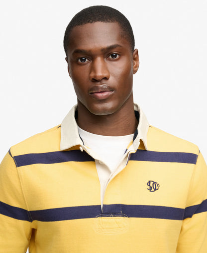 Athletic Stripe Rugby Top