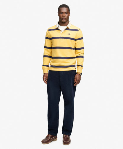 Athletic Stripe Rugby Top